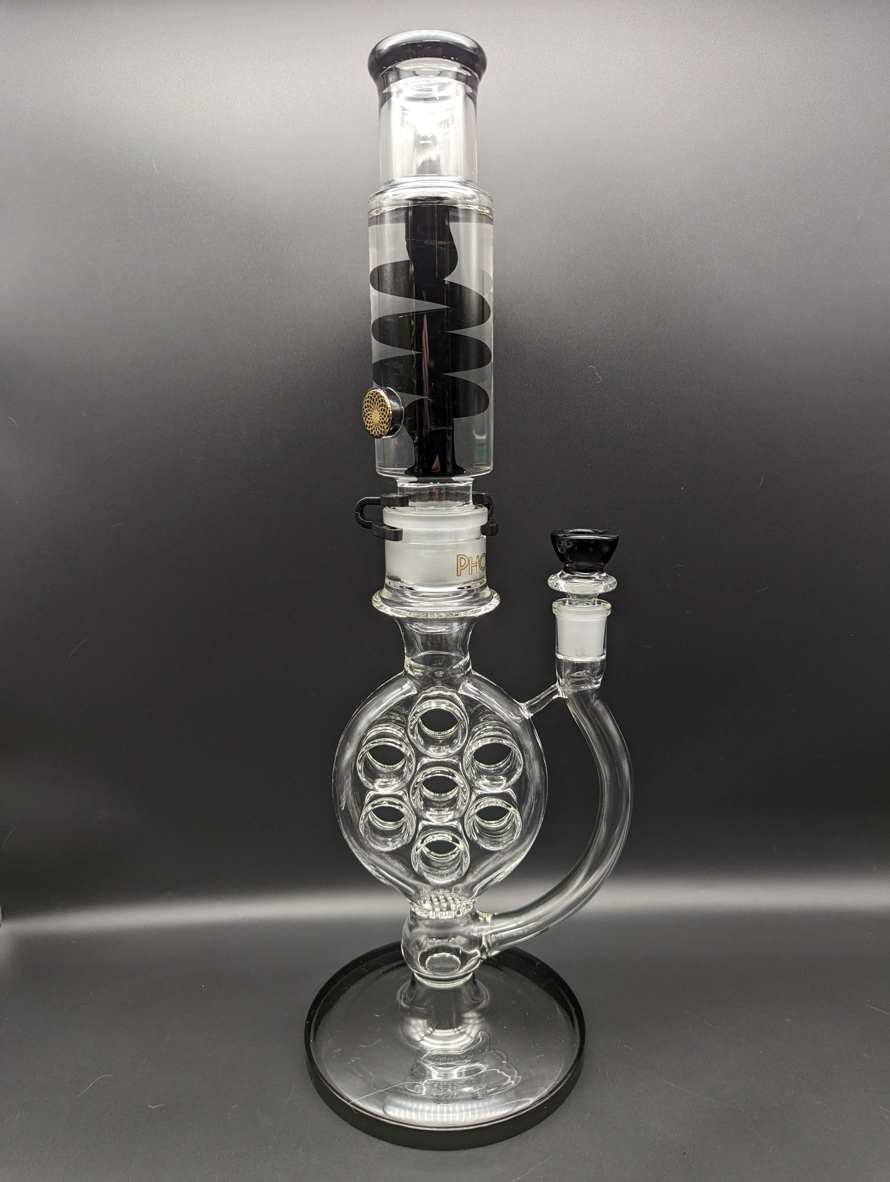 Swiss Perc Bong w/ Glycerin Coil Tube