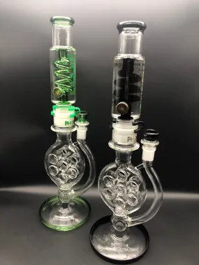 Swiss Perc Bong w/ Glycerin Coil Tube