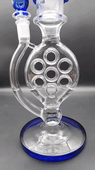 Swiss Perc Bong w/ Glycerin Coil Tube