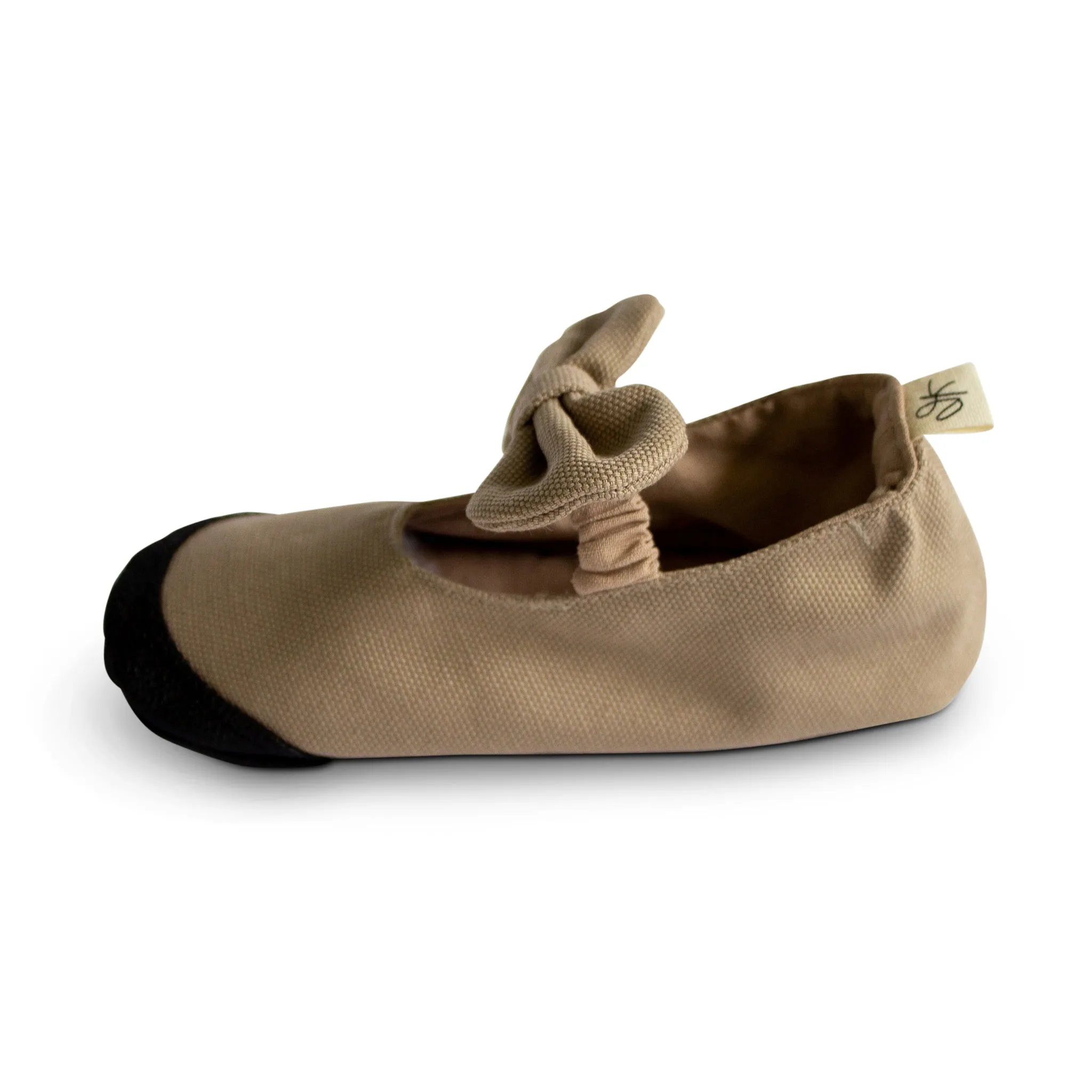 Taupe Soft Sole Mary Janes - Sizes 5 - 9