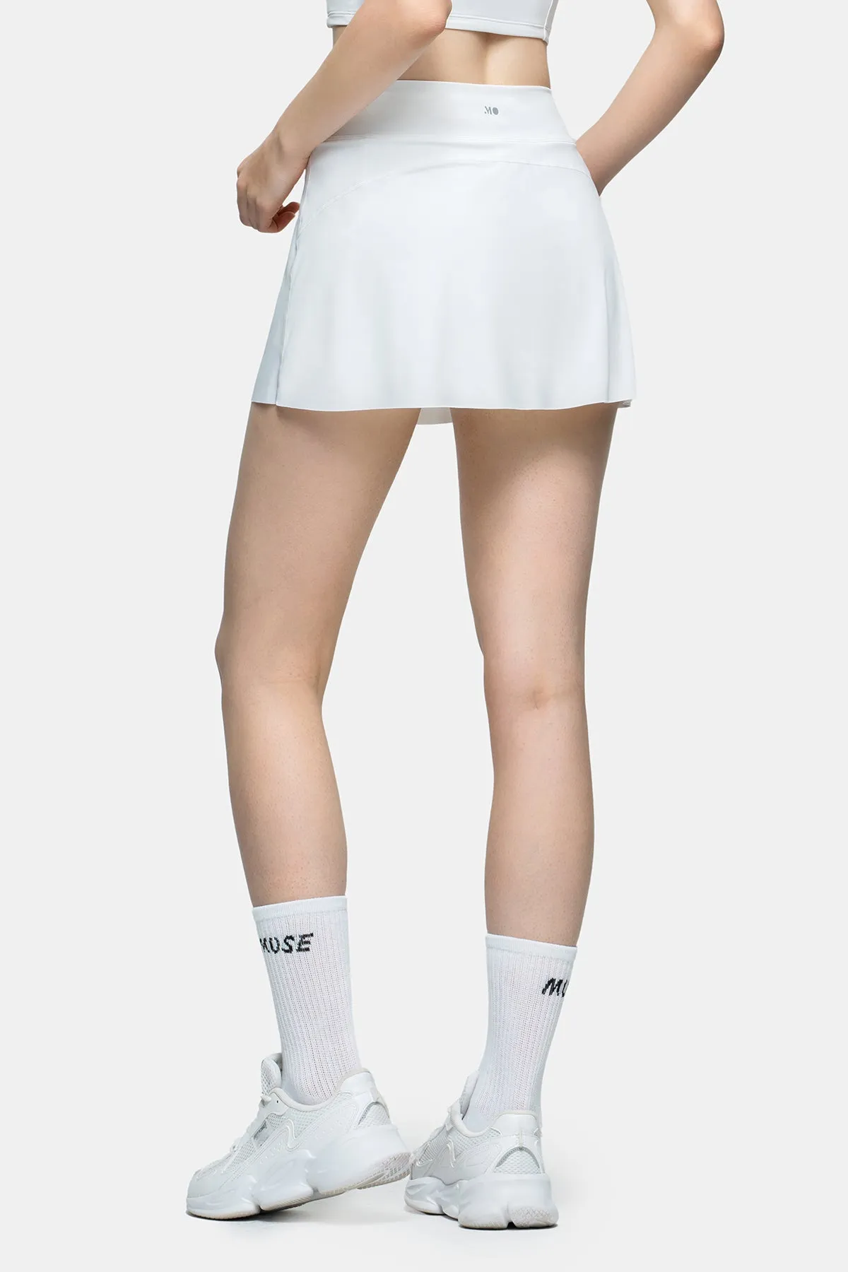 Tennis Skort with Rear Panel Seams