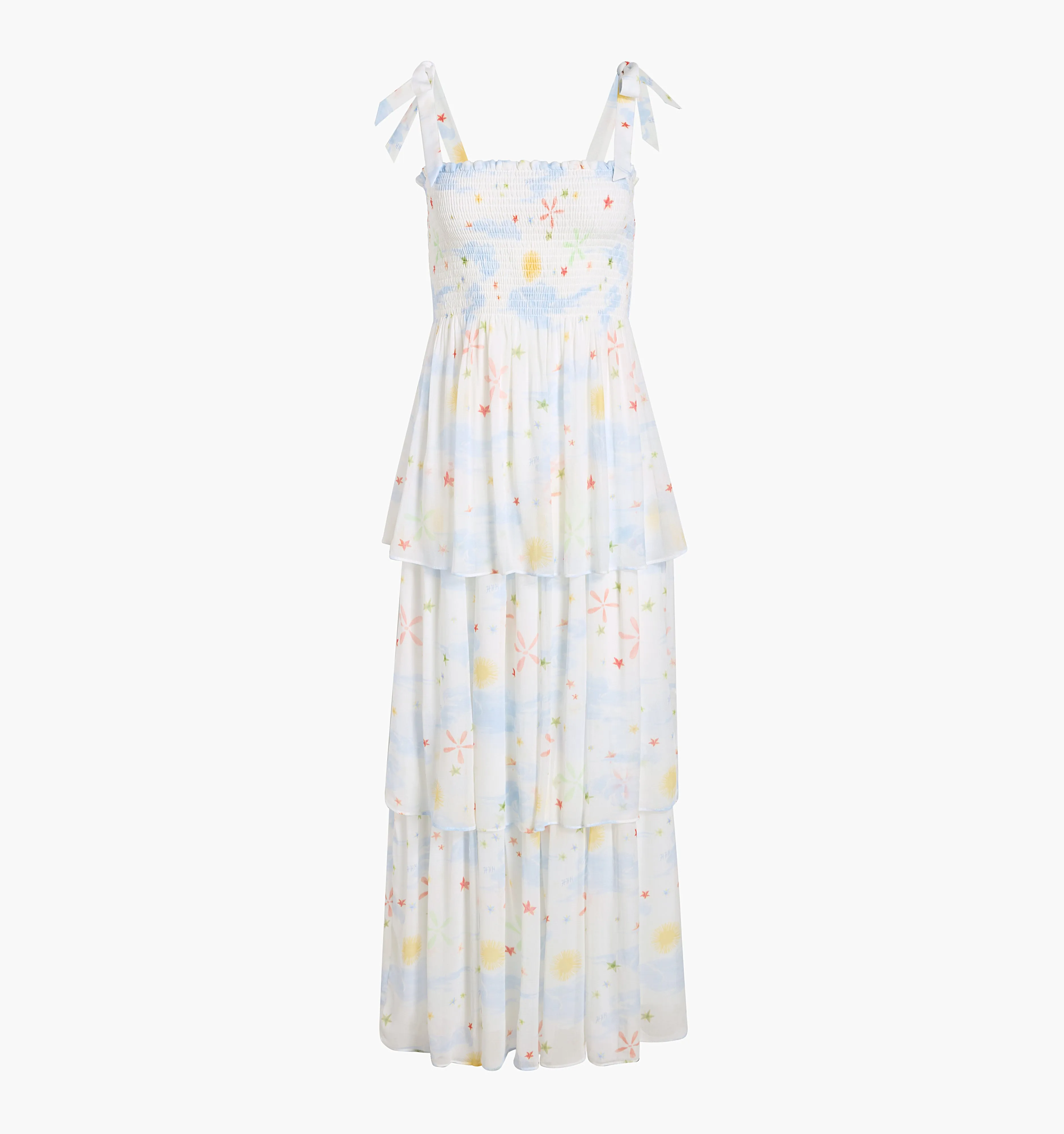 The Elise Nap Dress - Celestial Floral Georgette