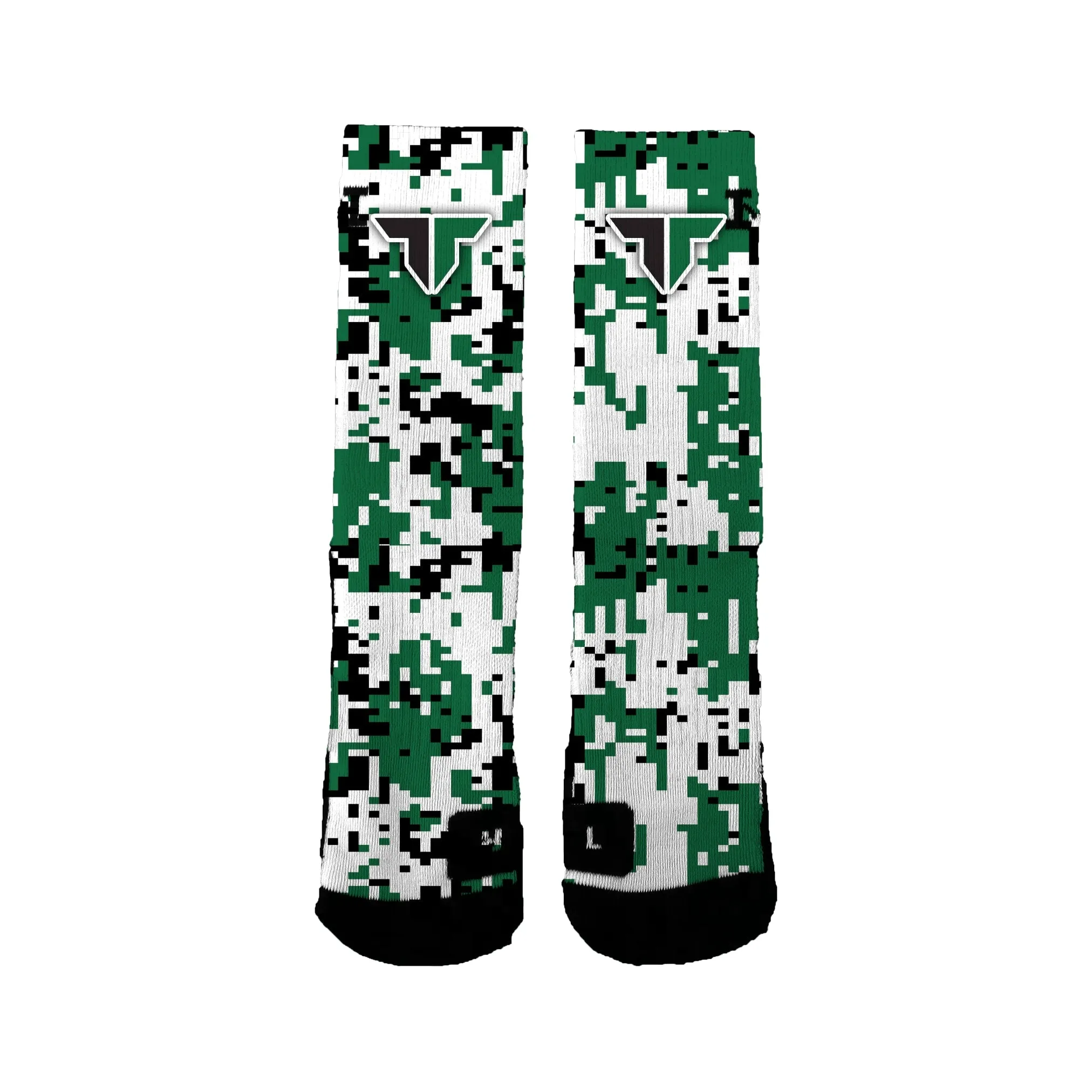 Tigard 6th Grade Girls Tch Digital Camo Socks