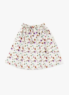 Tuchinda Giada Skirt in Flower Art