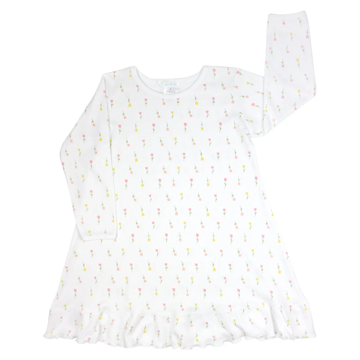 Tulip Flowers Printed Dress | Baby Girl