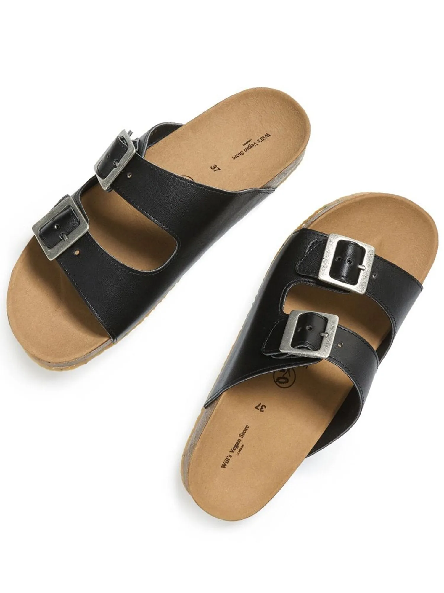 Two Strap Footbed Sandals