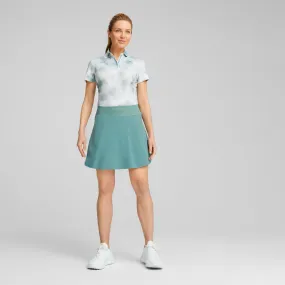 Women's PWRSHAPE Solid Golf Skirt | Adriatic