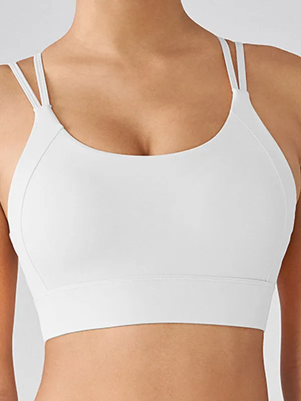 ZASUWA Female Cross Beautify Back U Collar Sports Bras