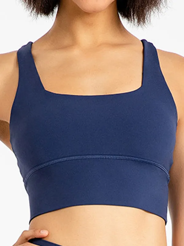 ZASUWA Female Cross Beautify Back U Collar Sports Bras