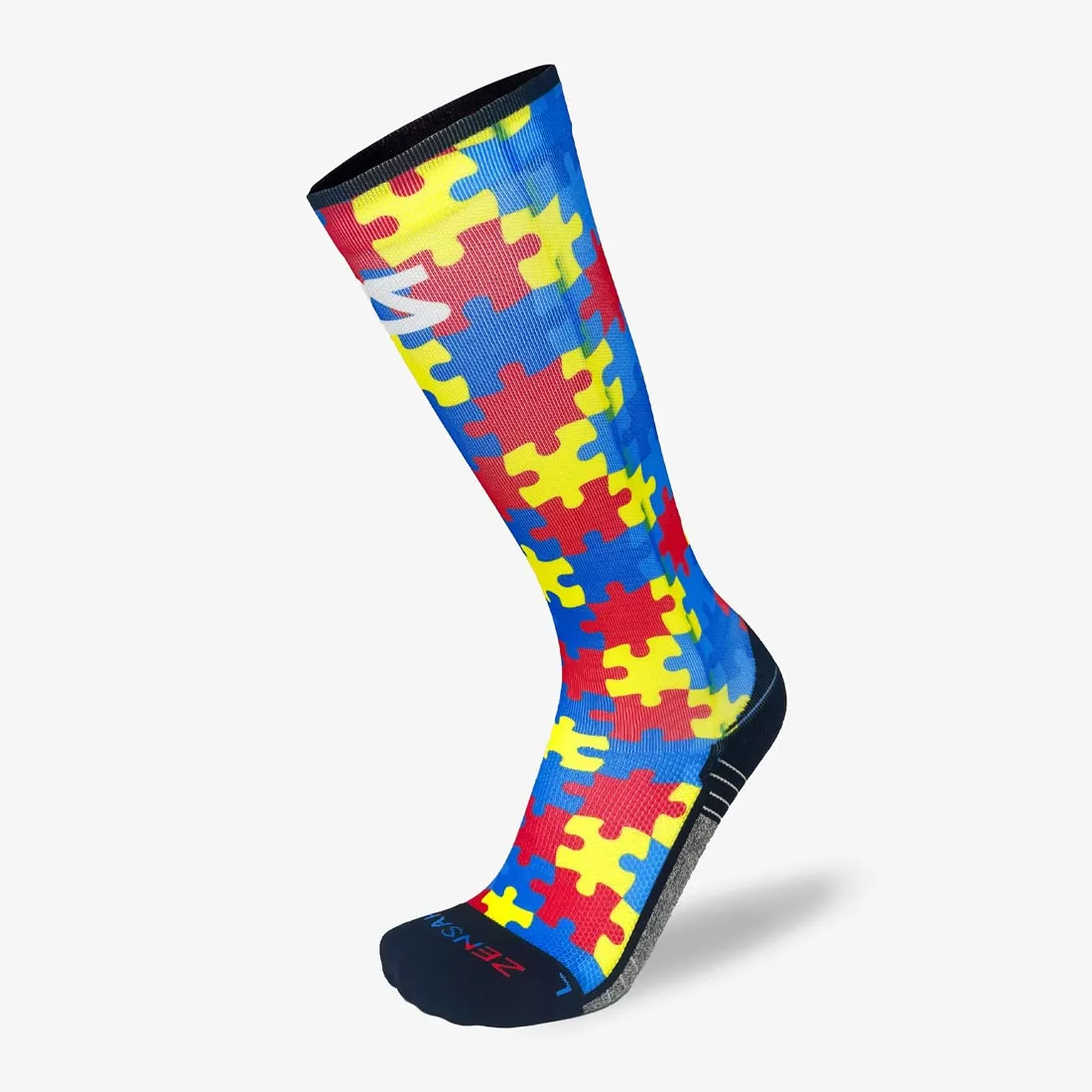 Zensah x Autism Awareness Compression Socks (Knee-High)