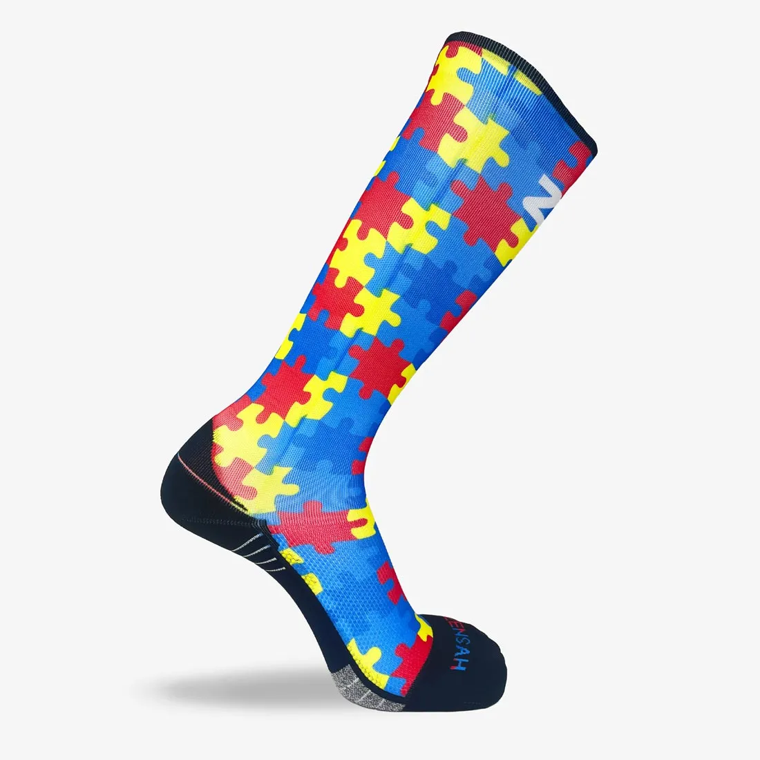 Zensah x Autism Awareness Compression Socks (Knee-High)